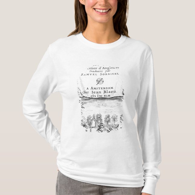 Frontispiece, 'The Utopia of Thomas More' T-Shirt (Front)