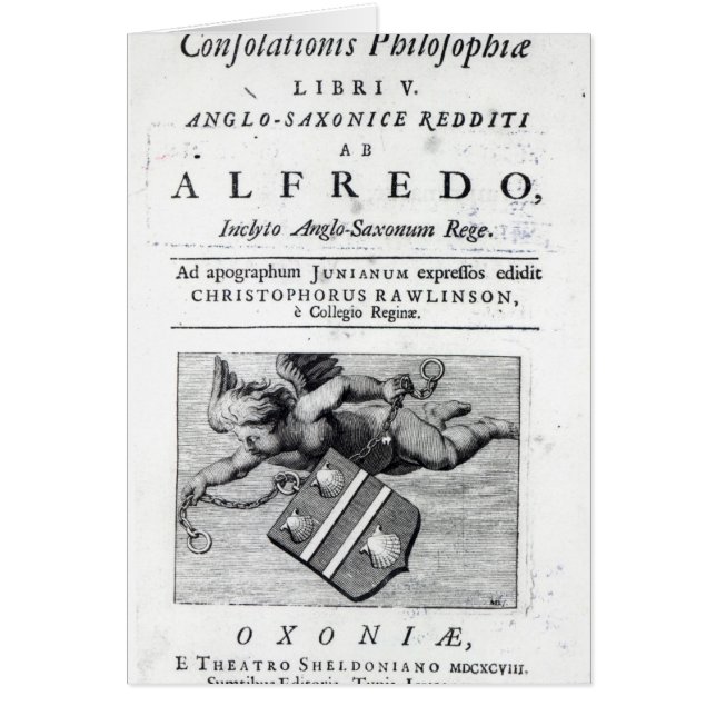 Frontispiece to Christopher Rawlinson's (Front)