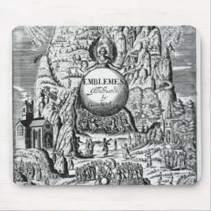 Frontispiece to George Wither's 'Emblems', 1635 Mouse Mat
