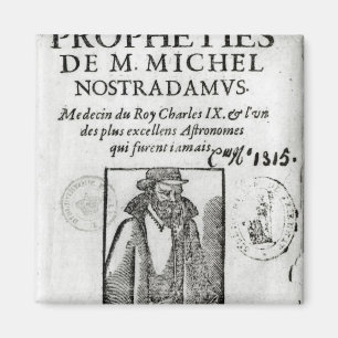Frontispiece to 'Les Propheties de M. Michel Magnet