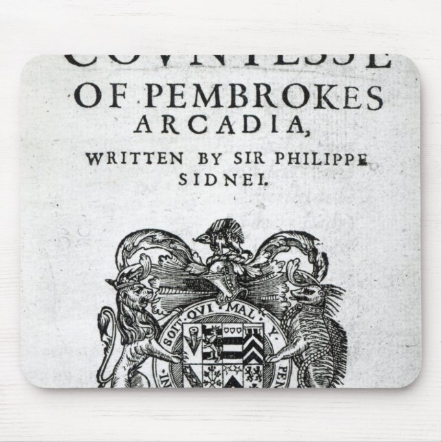 Frontispiece to mouse mat (Front)