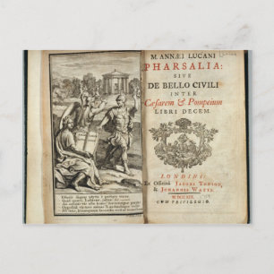 Frontispiece to 'Pharsalia' Postcard