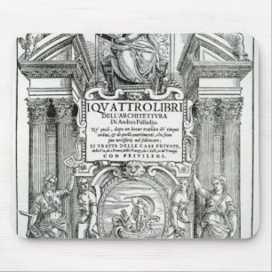 Frontispiece to 'Quattro libri dell'architettura' Mouse Mat