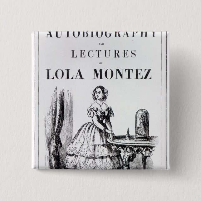 Frontispiece to the 'Autobiography 15 Cm Square Badge (Front)