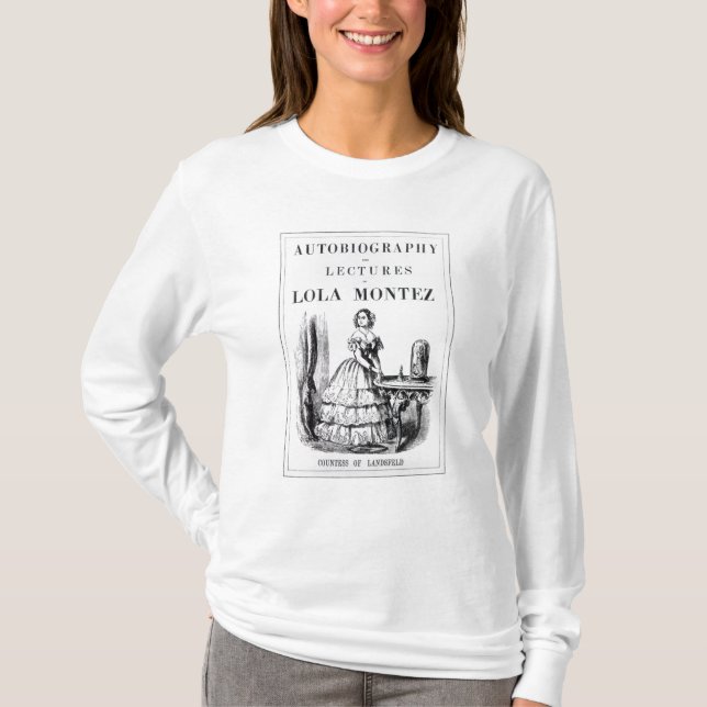Frontispiece to the 'Autobiography T-Shirt (Front)