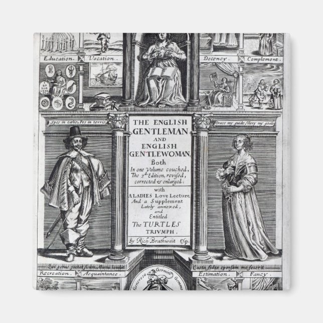 Frontispiece to 'The English Gentleman Magnet (Front)