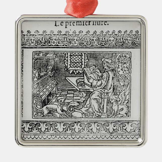 Frontispiece to the first book of Utopia Metal Tree Decoration (Front)