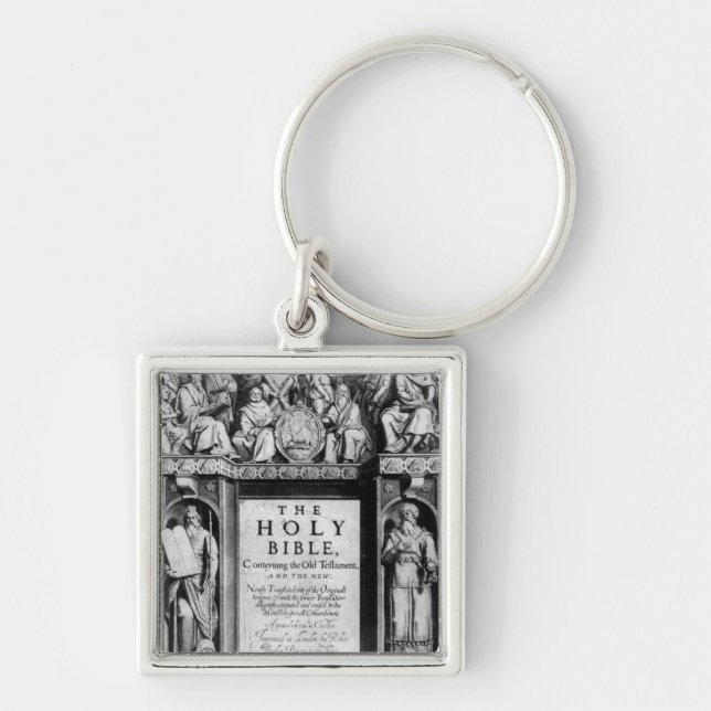Frontispiece to 'The Holy Bible' Key Ring (Front)
