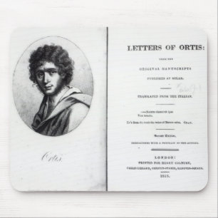 Frontispiece to 'The Letters of Ortis' Mouse Mat