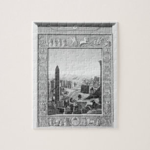 Frontispiece to Volume 1 of the `Description of Eg Jigsaw Puzzle