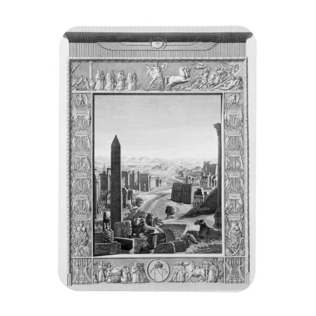 Frontispiece to Volume 1 of the `Description of Eg Magnet (Vertical)