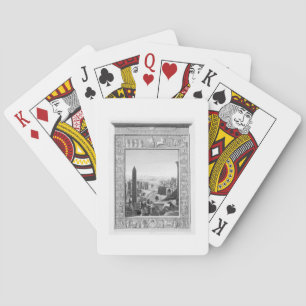 Frontispiece to Volume 1 of the `Description of Eg Playing Cards