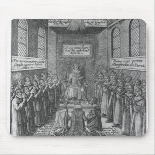 Frontispiece to 'Vox Regis' by Thomas Scott Mouse Mat