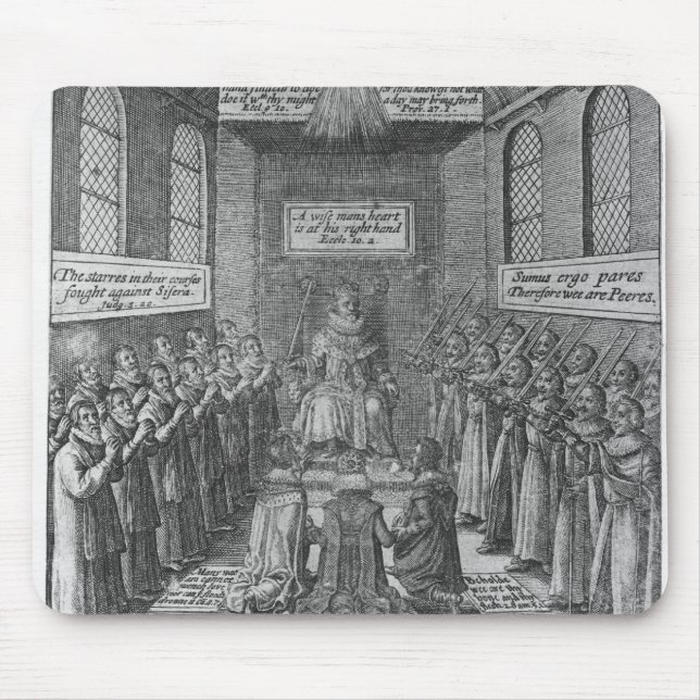 Frontispiece to 'Vox Regis' by Thomas Scott Mouse Mat (Front)