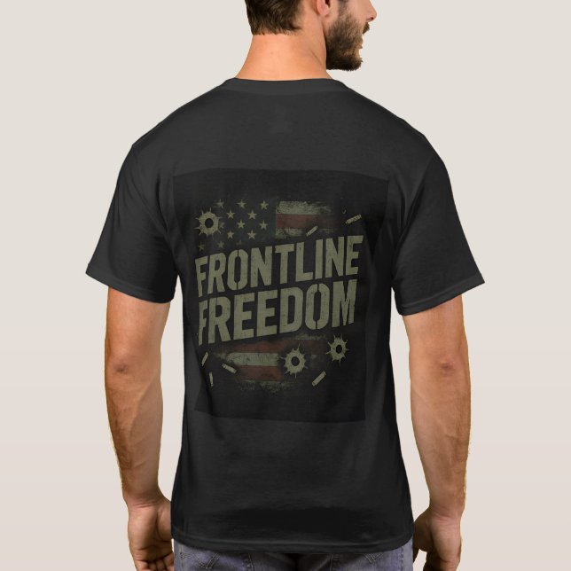 Frontline Freedom T-Shirt (Back)