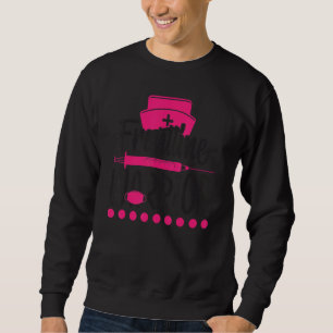 Frontline Warrior Respiratory Therapist LPN CMA E Sweatshirt