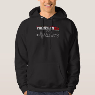 Frontliner Er Nurse Hospital Medical Registered Nu Hoodie