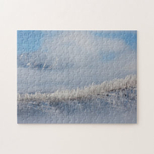 Frost and Fog in the Mountains Jigsaw Puzzle