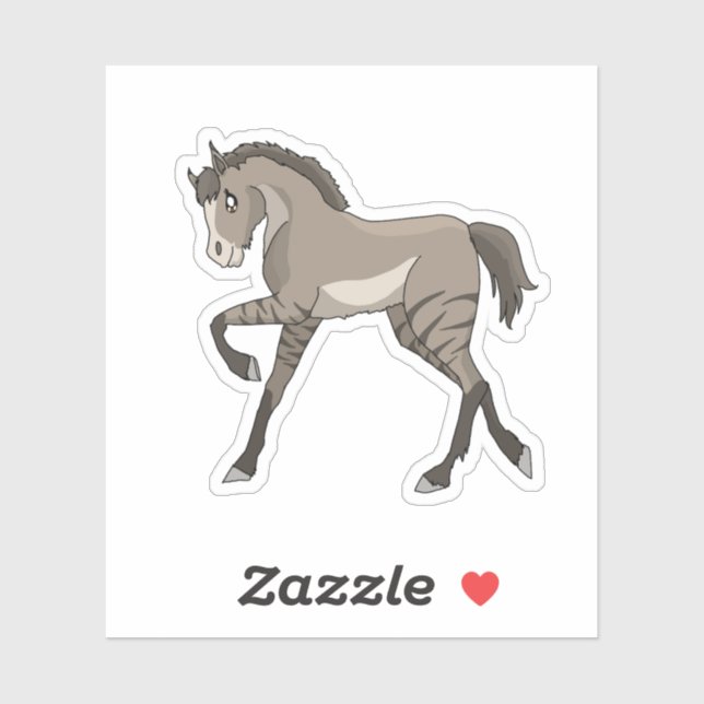 Frost Babies Lena Filly sticker collectible (Sheet)