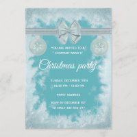 Frost bow Christmas ball corporate Christmas party