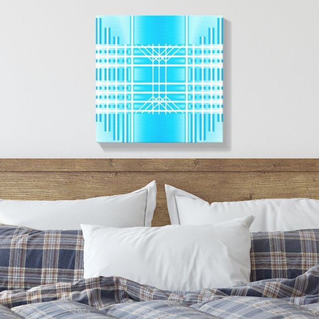 Frost Canvas Print (Insitu(Bedroom))