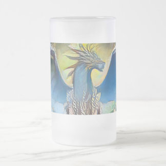 Frost Dragon Frosted Glass Beer Mug