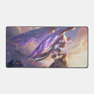 Frost Dragon Gaming Desk Mat Customisable Deskmat