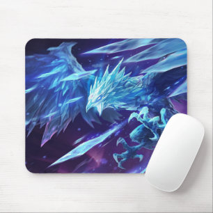 Frost Dragon Gaming Mousepad   Customizable