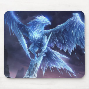 Frost Dragon Gaming Mousepad Customizable