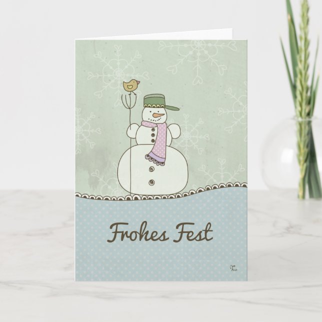 Frost Fest Holiday Card (Front)