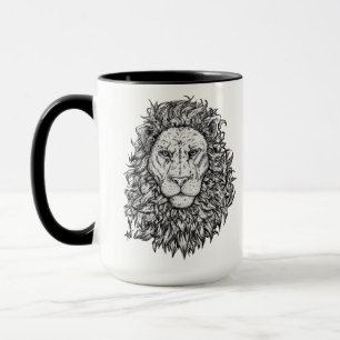 Frost lion mug