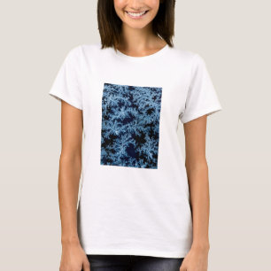 Frost patterns close-up, California T-Shirt