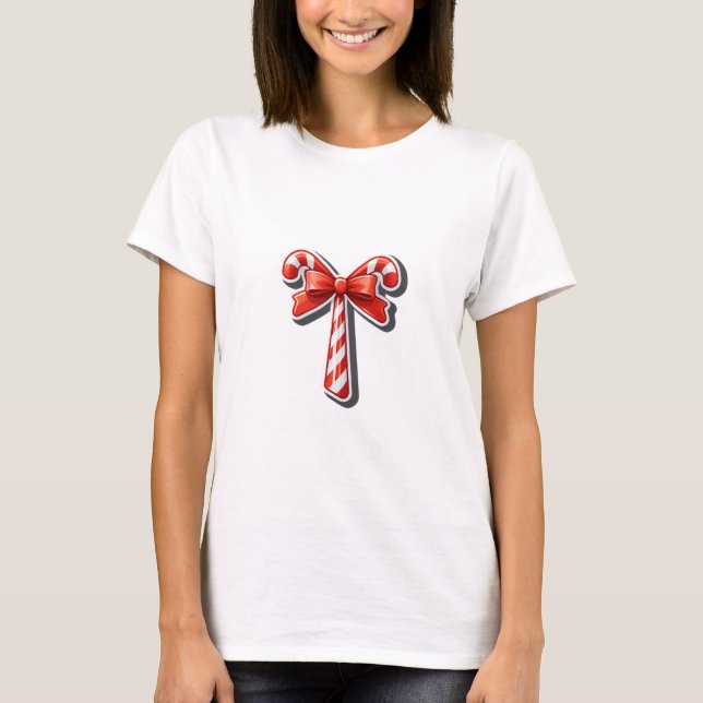 Frost Queen – Icy Elegance for the Holidays T-Shirt (Front)