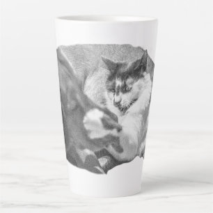 Frost-Tipped Friendship Latte Mug