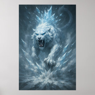 Frost White Tiger – Emperor of the Frozen Realm – Poster