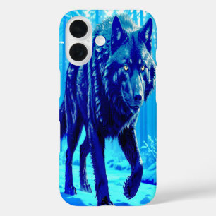 Frost Wolf iPhone 16 Case