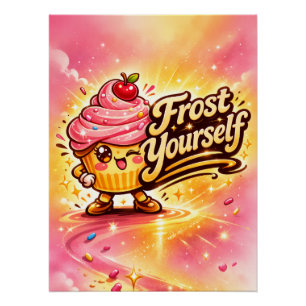 Frost Yourself - Sprinkle Stella - Foodie Fiends Poster