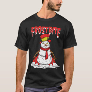 Frostbite Snowman Vampire Christmas  Christmas T-Shirt