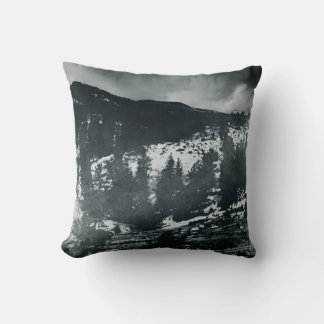 Frostbitten Winter Mountains  Cushion