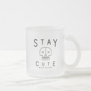 Frosted 10 oz Frosted Glass Mug