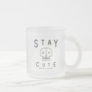 Frosted 10 oz Frosted Glass Mug