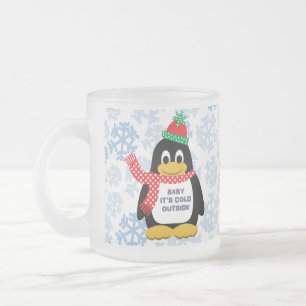 Frosted 10 oz Frosted Glass Mug