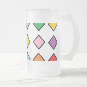 Frosted 16 oz Frosted Glass Mug art by JShao