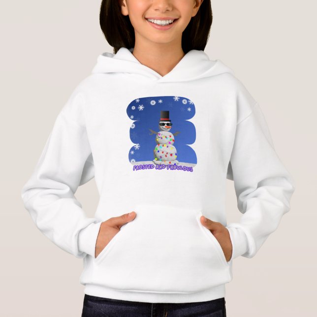 Frosted and Fabulous Snowman (Front)