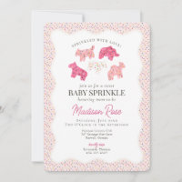 Frosted Animal Cookies Sweet Baby Sprinkle