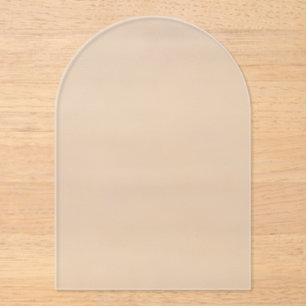 Frosted Arch Acrylic Invitations for Special Event