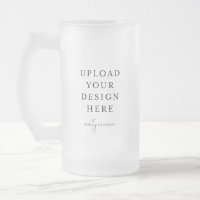 Frosted Beer Mug 10oz or 16oz