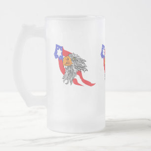 Frosted Beer Mug :  Eagle