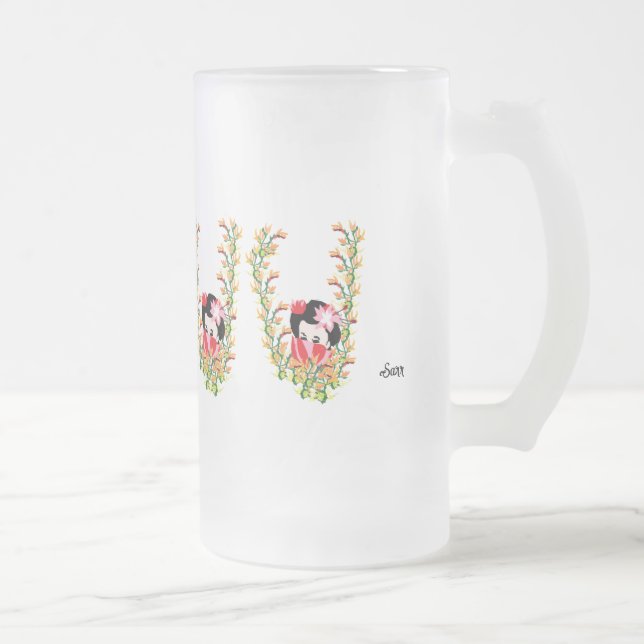 Frosted Beer Mug : Look Within (Right)