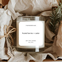 Frosted Berries + Cedar | Minimalist Winter 